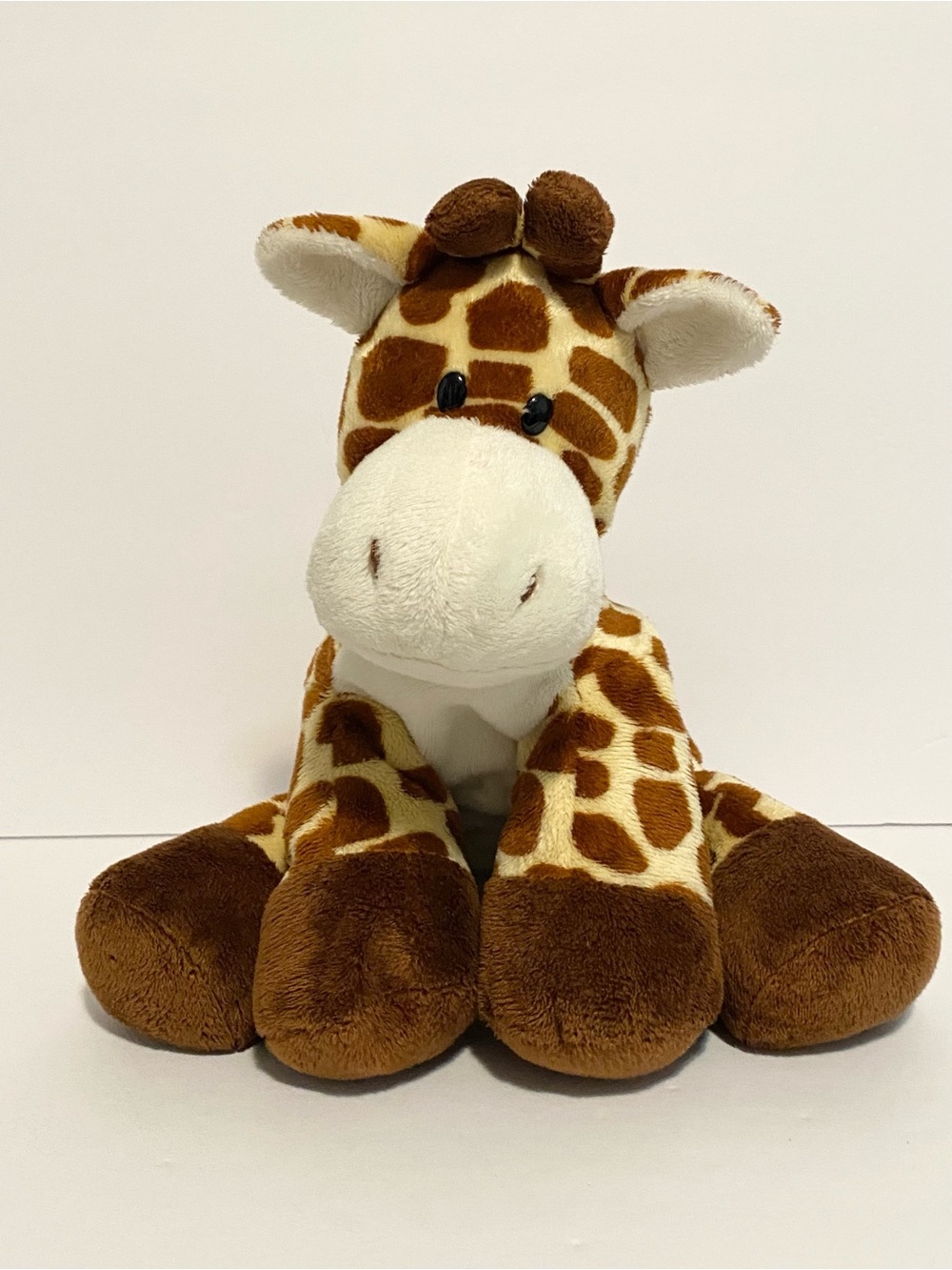 TY Pluffies Giraffe 2012 Spots 9" Plush Stuffed Animal Toy Security Lovey